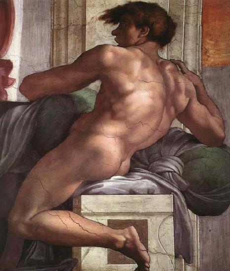 Michelangelo Buonarroti Ignudo